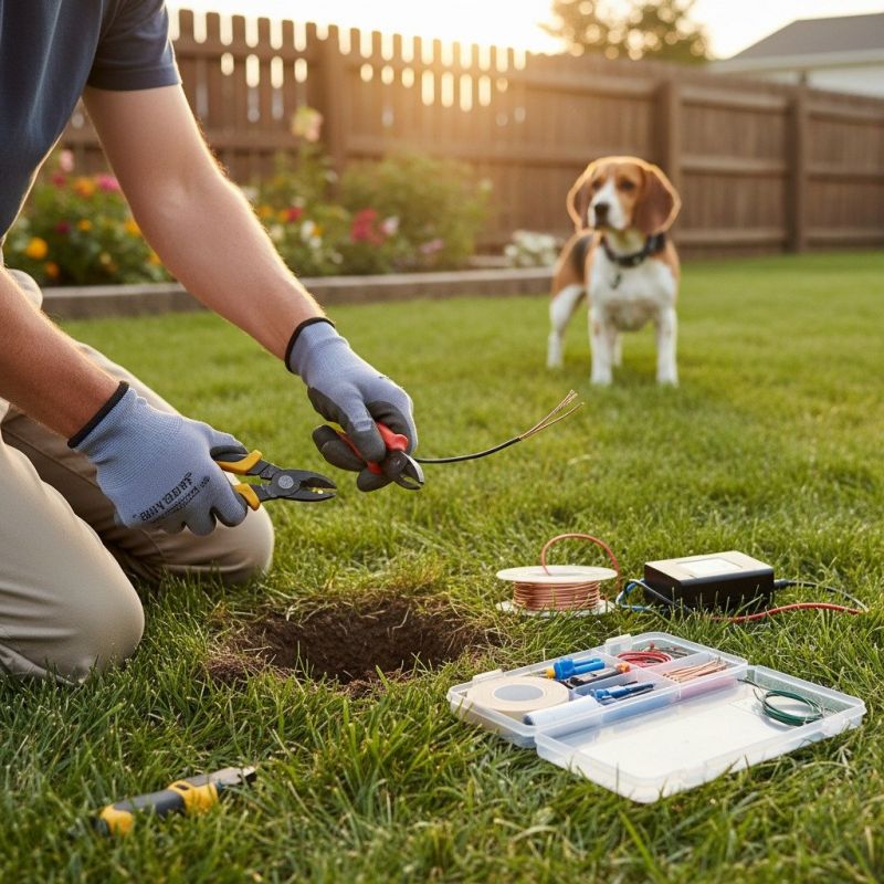 Dog Enclosure Repair